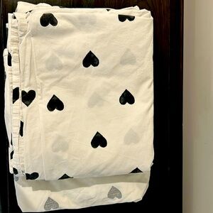 Pottery Barn Teen Emily & Meritt Heart Sheet Set